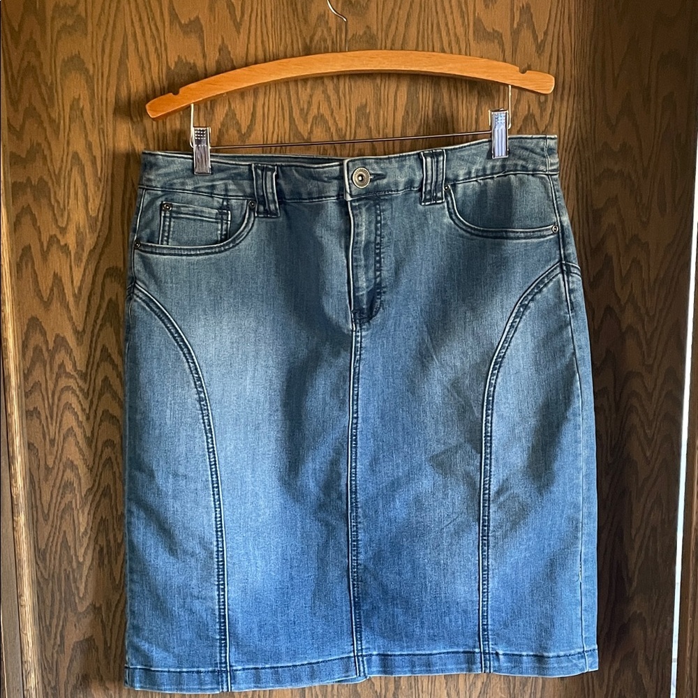 Denim Blue Women's Skirt